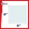 8 X 8 Inch Professional Art Canvas Board Panels 12 Pack - 8 Ounce Heavyweight Cotton Acid Free Canvases for Painting Acrylics and Watercolor (1 Case of 12 Single Canvas Painting Panels)